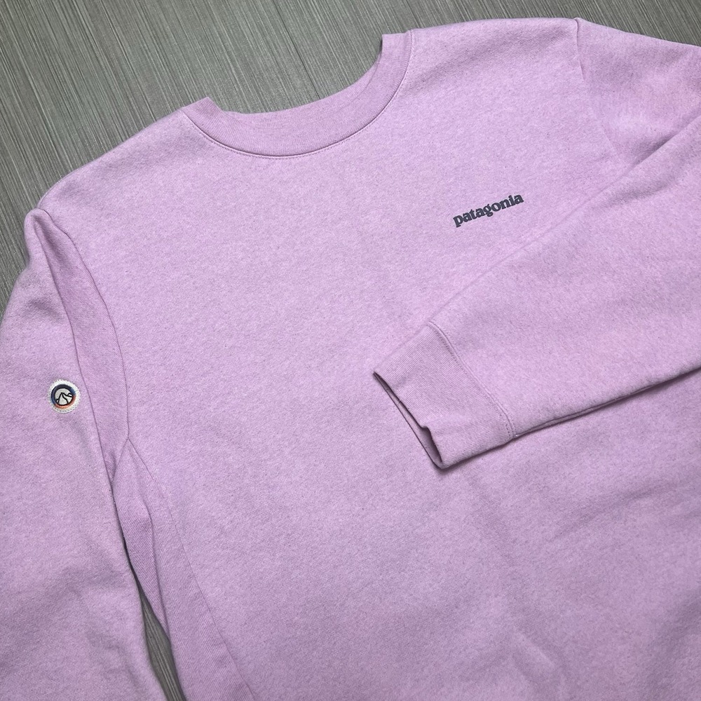 PATAGONIA Women's Large | Men's Medium Unisex Uprisal LS Pink Crew Sweatshirt